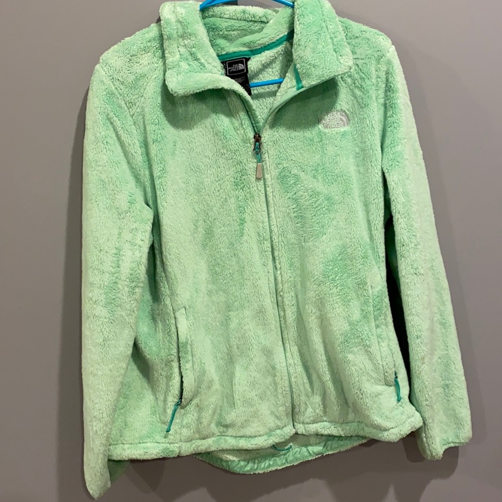 North Face fuzzy Jacket